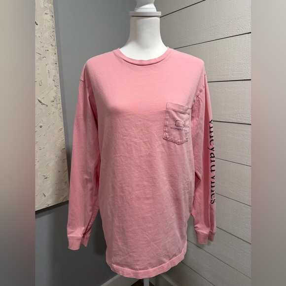 Vineyard Vines Other - Vineyard Vines Men's Long Sleeve Tee in Pink